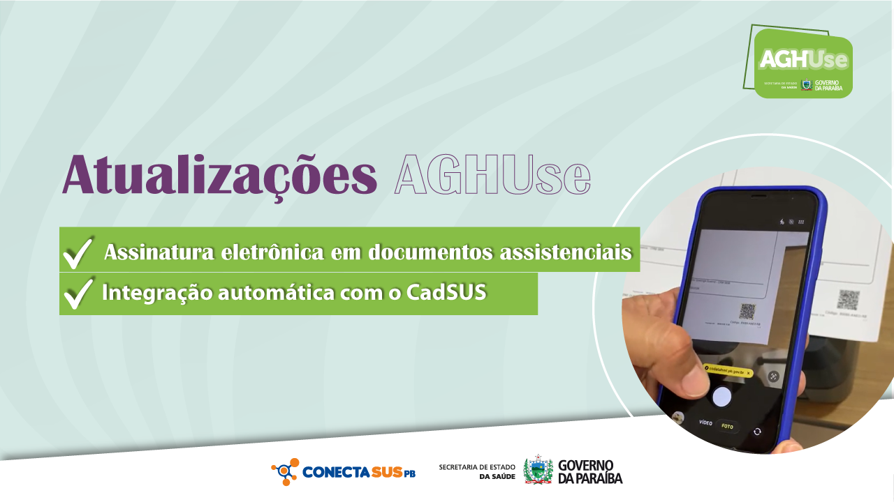 No momento, você está visualizando AGHUse avança na transformação digital com integração ao CadSUS e assinatura eletrônica de documentos